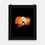 Binary Sunset-None-Matte-Poster-LILIVIA