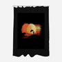 Binary Sunset-None-Polyester-Shower Curtain-LILIVIA