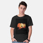 Binary Sunset-Mens-Basic-Tee-LILIVIA