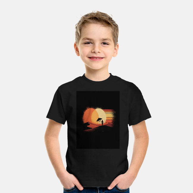 Binary Sunset-Youth-Basic-Tee-LILIVIA