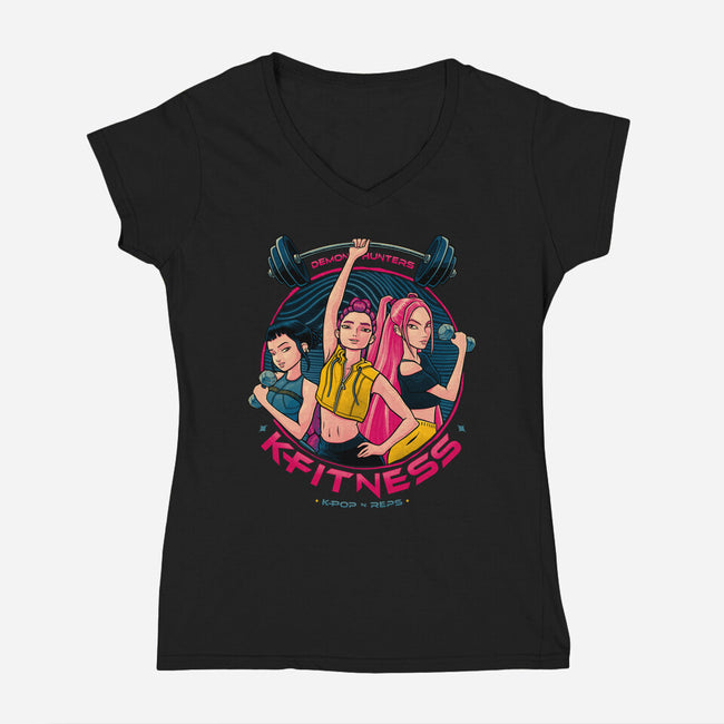 K-Fitness-Womens-V-Neck-Tee-teesgeex