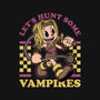 Game Mascot Vampire Hunter-Womens-Basic-Tee-Studio Mootant