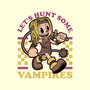 Game Mascot Vampire Hunter-None-Matte-Poster-Studio Mootant