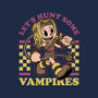 Game Mascot Vampire Hunter-Mens-Long Sleeved-Tee-Studio Mootant
