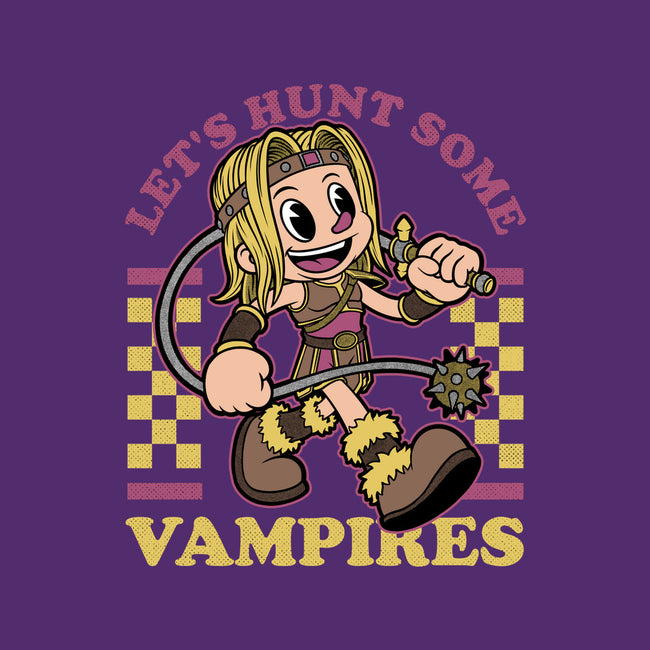 Game Mascot Vampire Hunter-Womens-Fitted-Tee-Studio Mootant