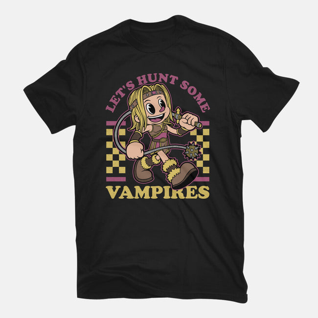 Game Mascot Vampire Hunter-Mens-Heavyweight-Tee-Studio Mootant