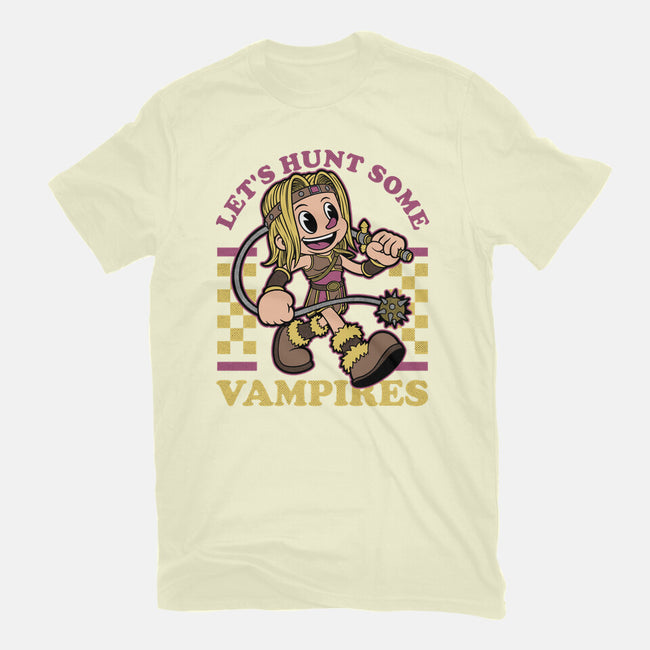Game Mascot Vampire Hunter-Mens-Basic-Tee-Studio Mootant