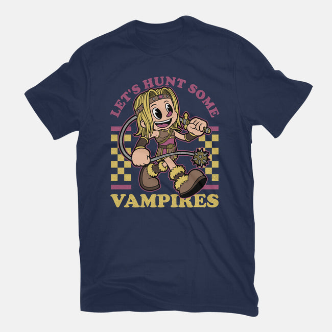 Game Mascot Vampire Hunter-Mens-Heavyweight-Tee-Studio Mootant