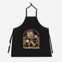 Game Mascot Vampire Hunter-Unisex-Kitchen-Apron-Studio Mootant