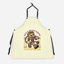 Game Mascot Vampire Hunter-Unisex-Kitchen-Apron-Studio Mootant