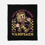 Game Mascot Vampire Hunter-None-Fleece-Blanket-Studio Mootant