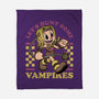 Game Mascot Vampire Hunter-None-Fleece-Blanket-Studio Mootant