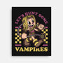 Game Mascot Vampire Hunter-None-Stretched-Canvas-Studio Mootant