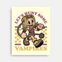 Game Mascot Vampire Hunter-None-Stretched-Canvas-Studio Mootant