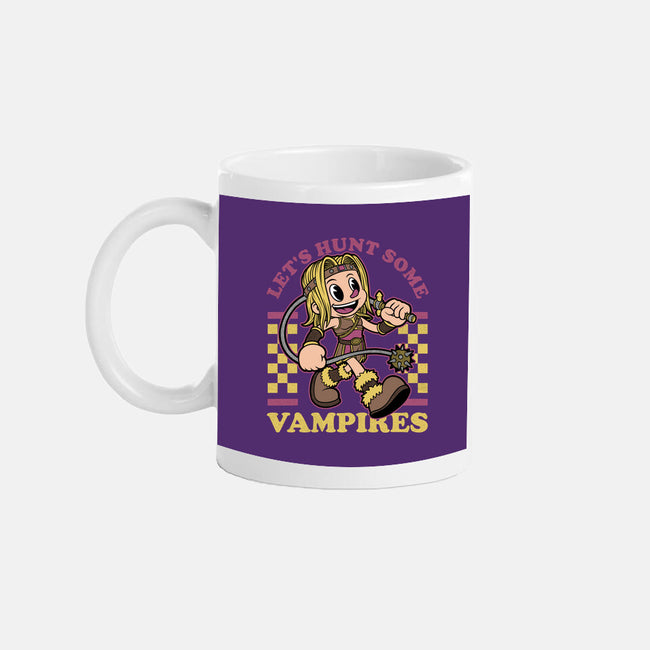 Game Mascot Vampire Hunter-None-Mug-Drinkware-Studio Mootant