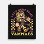 Game Mascot Vampire Hunter-None-Matte-Poster-Studio Mootant