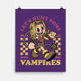 Game Mascot Vampire Hunter-None-Matte-Poster-Studio Mootant