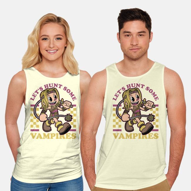 Game Mascot Vampire Hunter-Unisex-Basic-Tank-Studio Mootant