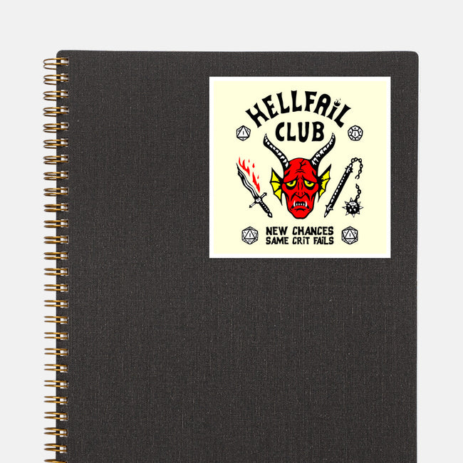 HellFail Club-None-Glossy-Sticker-NMdesign