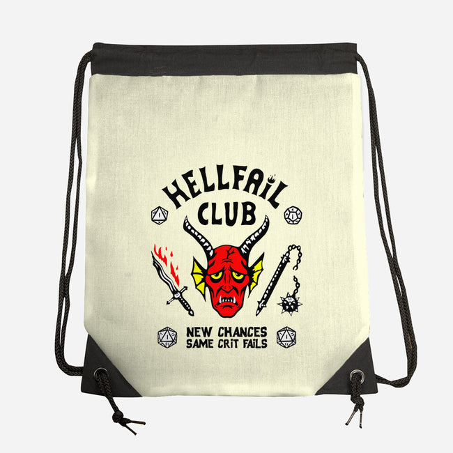 HellFail Club-None-Drawstring-Bag-NMdesign