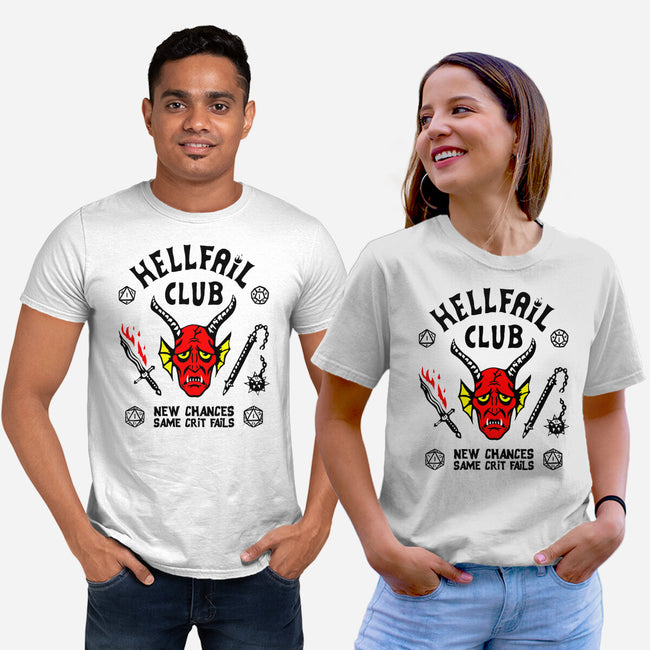 HellFail Club-Unisex-Basic-Tee-NMdesign