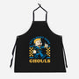 Game Mascot Tech Boy-Unisex-Kitchen-Apron-Studio Mootant