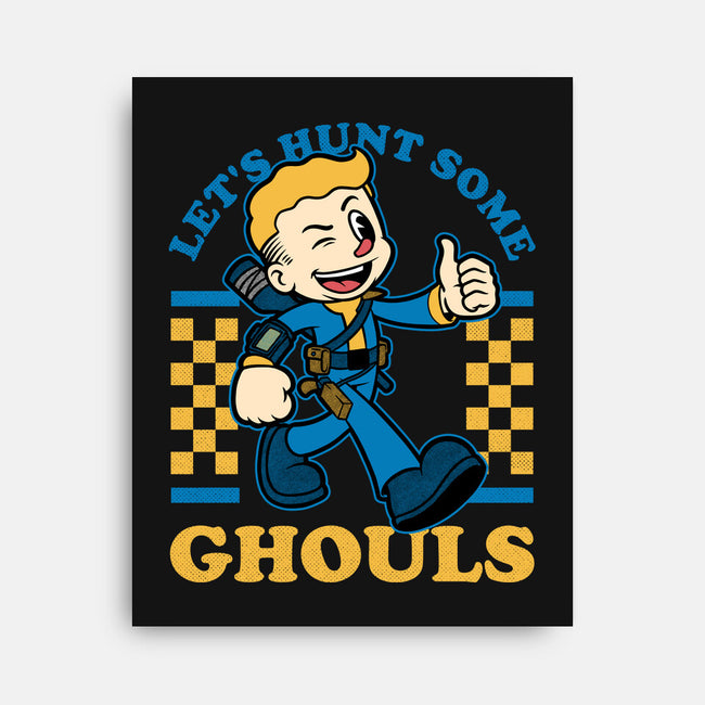 Game Mascot Tech Boy-None-Stretched-Canvas-Studio Mootant