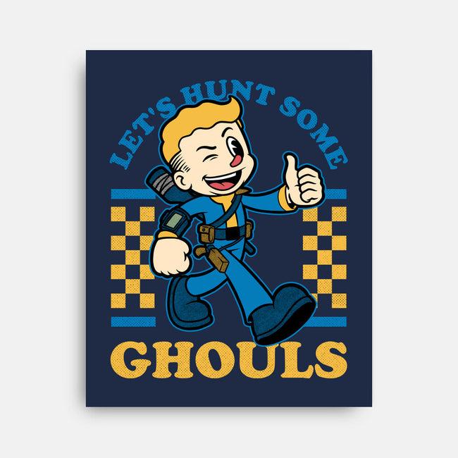 Game Mascot Tech Boy-None-Stretched-Canvas-Studio Mootant