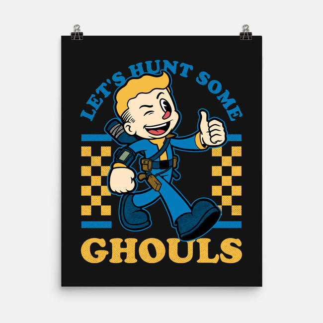 Game Mascot Tech Boy-None-Matte-Poster-Studio Mootant