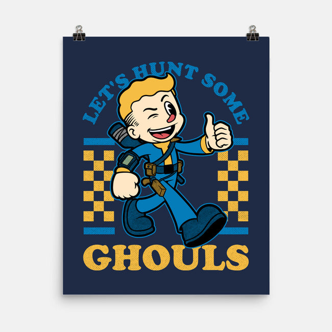 Game Mascot Tech Boy-None-Matte-Poster-Studio Mootant