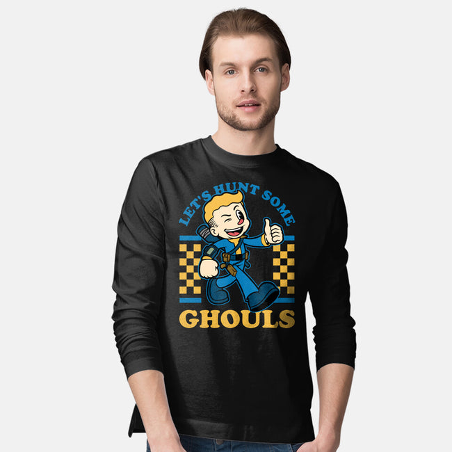 Game Mascot Tech Boy-Mens-Long Sleeved-Tee-Studio Mootant