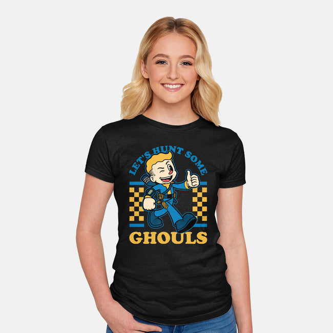 Game Mascot Tech Boy-Womens-Fitted-Tee-Studio Mootant
