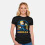 Game Mascot Tech Boy-Womens-Fitted-Tee-Studio Mootant