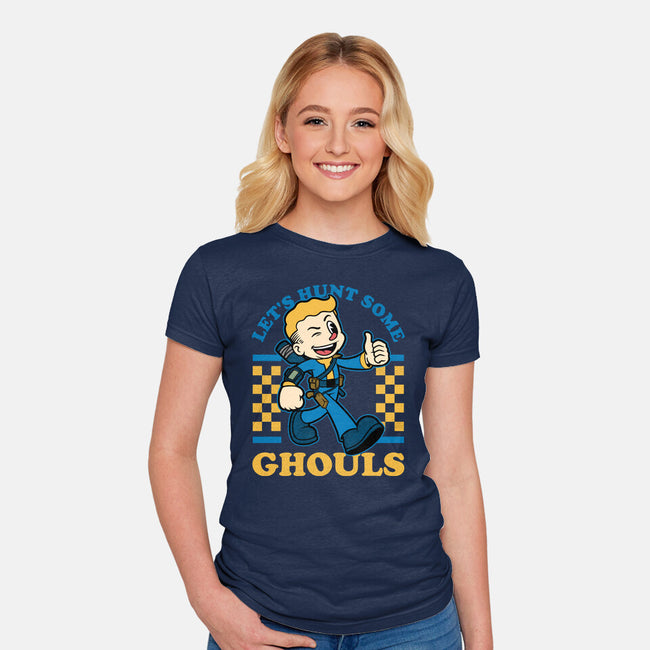 Game Mascot Tech Boy-Womens-Fitted-Tee-Studio Mootant