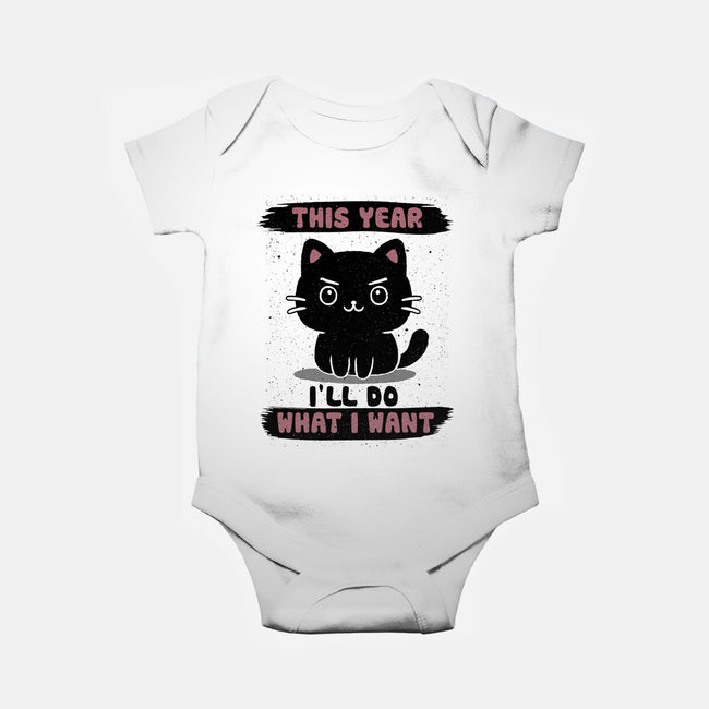 This Year I’ll Do What I Want-Baby-Basic-Onesie-NMdesign