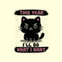 This Year I’ll Do What I Want-None-Adjustable Tote-Bag-NMdesign