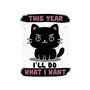 This Year I’ll Do What I Want-Womens-V-Neck-Tee-NMdesign