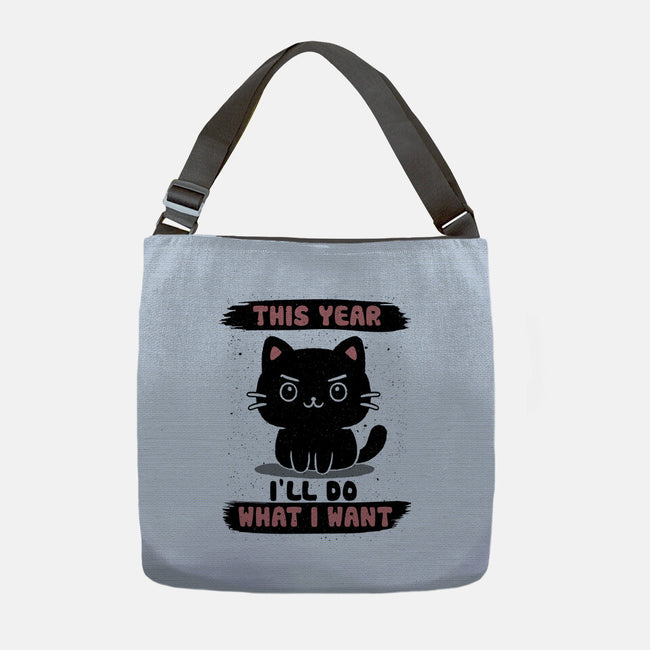 This Year I’ll Do What I Want-None-Adjustable Tote-Bag-NMdesign