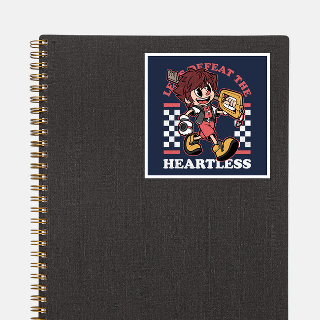 Game Mascot Hearts Key-None-Glossy-Sticker-Studio Mootant