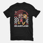 Game Mascot Hearts Key-Womens-Fitted-Tee-Studio Mootant