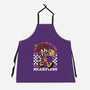 Game Mascot Hearts Key-Unisex-Kitchen-Apron-Studio Mootant