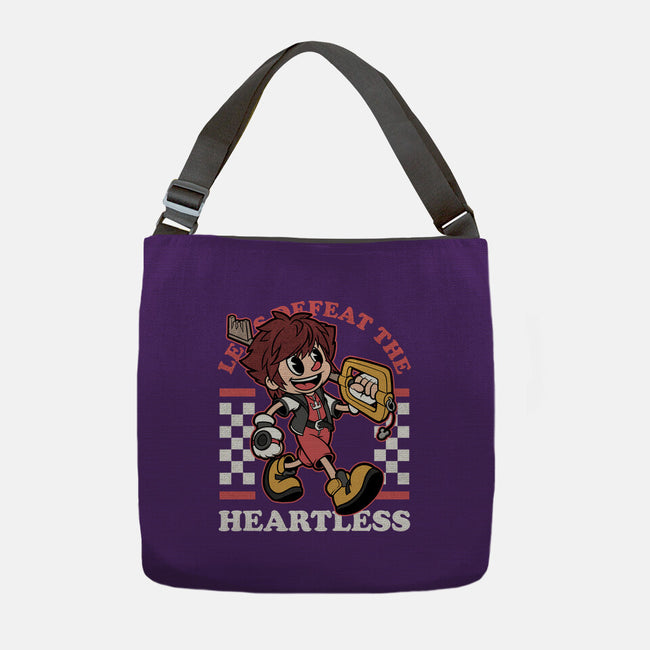 Game Mascot Hearts Key-None-Adjustable Tote-Bag-Studio Mootant