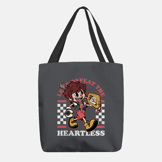 Game Mascot Hearts Key-None-Basic Tote-Bag-Studio Mootant