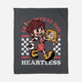 Game Mascot Hearts Key-None-Fleece-Blanket-Studio Mootant