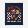 Game Mascot Hearts Key-None-Fleece-Blanket-Studio Mootant