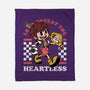 Game Mascot Hearts Key-None-Fleece-Blanket-Studio Mootant