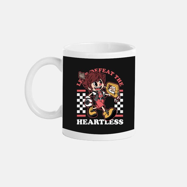 Game Mascot Hearts Key-None-Mug-Drinkware-Studio Mootant