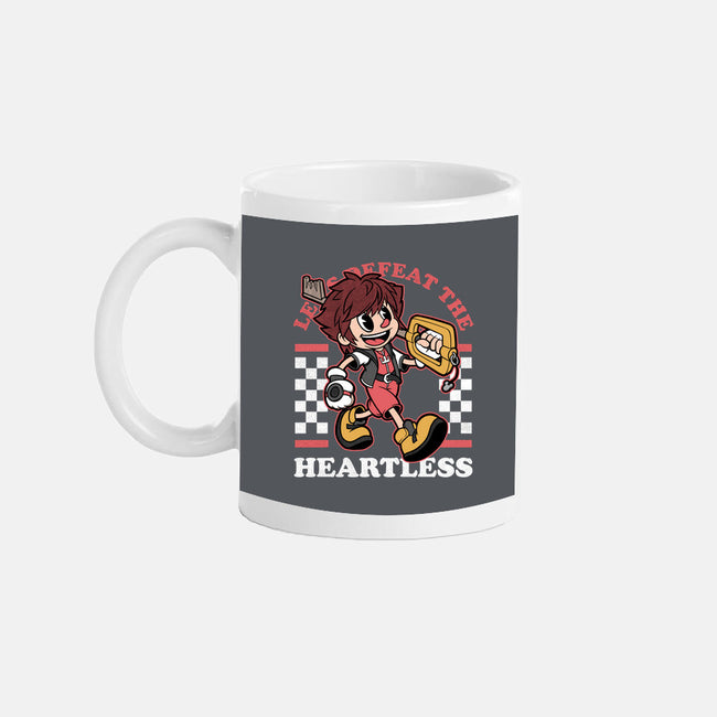 Game Mascot Hearts Key-None-Mug-Drinkware-Studio Mootant