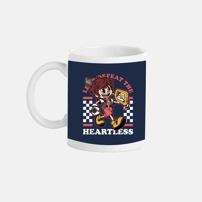 Game Mascot Hearts Key-None-Mug-Drinkware-Studio Mootant