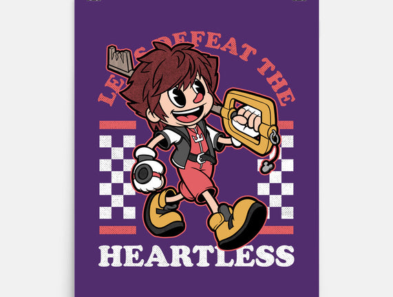 Game Mascot Hearts Key